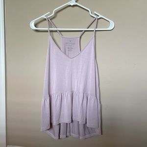 Light Pink Mauve Babydoll AE Tank Top